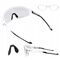 Rockbros Cycling Glasses Photochromic with UV Protection and Corrective Insert - White | Techbox