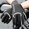Rockbros Full Waterproof Cycling Gloves, Size: L/XL - Black - Bicycle - Sports & Fitness - Techbox