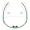 Rockbros Photochromic Cycling Glasses with UV Protection and Corrective Insert - Green | Techbox
