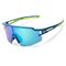 Rockbros Polarized Cycling Glasses with UV Protection and Corrective Insert Blue Lenses - Blue - Bicycle - Sports & Fitness - Techbox