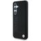 BMW Leather Big Wordmark Case for Samsung Galaxy S25 - Black | Techbox