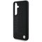 BMW Leather Big Wordmark Case for Samsung Galaxy S25+ - Black - Samsung Cases - Cases - Techbox