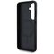 Guess Leather 4G Flowers Print Metal Classic Logo MagSafe Case for Samsung Galaxy S25 - Black - Samsung Cases - Cases - Techbox