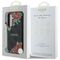 Guess Leather 4G Flowers Print Metal Classic Logo MagSafe Case for Samsung Galaxy S25 - Black - Samsung Cases - Cases - Techbox