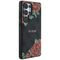Guess Leather 4G Flowers Print Metal Classic Logo MagSafe Case for Samsung Galaxy S25 Ultra - Black | Techbox