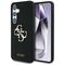 Guess Silicone Big 4G Logo Bottom Script case for Samsung Galaxy S25 - black | Techbox