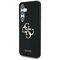 Guess Silicone Big 4G Logo Bottom Script case for Samsung Galaxy S25 - black | Techbox