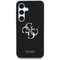 Guess Silicone Big 4G Logo Bottom Script case for Samsung Galaxy S25 - black | Techbox