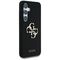 Guess Silicone Big 4G Logo Bottom Script case for Samsung Galaxy S25 - black | Techbox