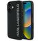 Karl Lagerfeld HC 3D Rubber Elongated Glitter iPhone 16 Case - Black - Apple Cases - Cases - Techbox
