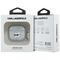 Karl Lagerfeld Monogram Choupette Head case for AirPods 4 - silver - Smartphone Accessories - Cables & Accessories - Techbox