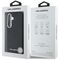 Karl Lagerfeld Saffiano Full Wrapped Elongated Metal Logo MagSafe Case for Samsung Galaxy S25 - Black | Techbox
