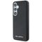 Karl Lagerfeld Saffiano Full Wrapped Elongated Metal Logo MagSafe Case for Samsung Galaxy S25+ - Black | Techbox