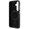 Karl Lagerfeld Saffiano Full Wrapped Elongated Metal Logo MagSafe Case for Samsung Galaxy S25+ - Black | Techbox