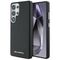 Karl Lagerfeld Saffiano Full Wrapped Elongated Metal Logo MagSafe Case for Samsung Galaxy S25 Ultra - Black | Techbox