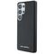 Karl Lagerfeld Saffiano Full Wrapped Elongated Metal Logo MagSafe Case for Samsung Galaxy S25 Ultra - Black | Techbox