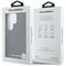 Karl Lagerfeld Saffiano Full Wrapped Elongated Metal Logo MagSafe Case for Samsung Galaxy S25 Ultra - Black | Techbox