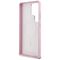 Karl Lagerfeld Saffiano Full Wrapped Elongated Metal Logo MagSafe Case for Samsung Galaxy S25 Ultra - Pink | Techbox