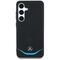 Mercedes Leather Contrasted Blue Horizontal Curve MagSafe Case for Samsung Galaxy S25 - Black - Samsung Cases - Cases - Techbox