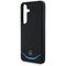Mercedes Leather Contrasted Blue Horizontal Curve MagSafe Case for Samsung Galaxy S25 - Black - Samsung Cases - Cases - Techbox