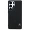 Mercedes Leather Curved Stitches Case for Samsung Galaxy S25 Ultra - Black | Techbox