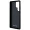 Mercedes Leather Curved Stitches Case for Samsung Galaxy S25 Ultra - Black | Techbox