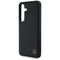 Mercedes Leather Horizontal Debossed Curves MagSafe Case for Samsung Galaxy S25 - Black - Samsung Cases - Cases - Techbox