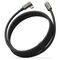 Ringke 3.2 gen. 2x2 USB-C, PD 3.1 240W 2m angled cable - black