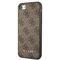 Guess 4G Metal Gold Logo Case for iPhone SE 2022 / 2020 / 7 / 8 - Brown | Techbox