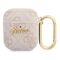 Guess 4G Script Metal Collection Case for AirPods 1 / 2 - Pink | Techbox