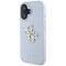 Guess Grained Big 4G Logo Small Classic Logo case for iPhone 16 - blue | Techbox
