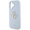 Guess Grained Big 4G Logo Small Classic Logo case for iPhone 16 - blue | Techbox