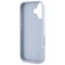 Guess Grained Big 4G Logo Small Classic Logo case for iPhone 16 - blue | Techbox