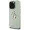 Guess Grained Big 4G Logo Small Classic Logo case for iPhone 16 Pro Max - green | Techbox