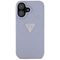 Guess Hot Stamp 4G Pattern Triangle Metal Logo iPhone 16 Case - Purple | Techbox