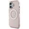 Guess IML Metal Mountain Logo MagSafe iPhone 16 Case - Pink | Techbox