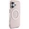 Guess IML Metal Mountain Logo MagSafe iPhone 16 Case - Pink | Techbox