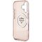Guess IML Metal Mountain Logo MagSafe iPhone 16 Case - Pink | Techbox