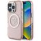 Guess IML Metal Mountain Logo MagSafe iPhone 16 Pro Max Case - Pink | Techbox