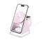 Tech-Protect QI15W-A43 3in1 MagSafe Inductive Charger - Pink