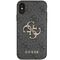 Guess 4G Big Metal Logo iPhone X/XS Case - Gray | Techbox