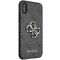 Guess 4G Big Metal Logo iPhone X/XS Case - Gray | Techbox
