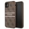 Guess 4G Stripe case for iPhone 11 / Xr 6.1" - brown