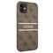 Guess 4G Stripe case for iPhone 11 / Xr 6.1" - brown
