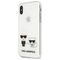 Karl Lagerfeld Karl &amp; Choupette iPhone Xs Max Case - Transparent - Uncategorized Cases (2) - Cases - Techbox