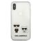 Karl Lagerfeld Karl &amp; Choupette iPhone Xs Max Case - Transparent - Uncategorized Cases (2) - Cases - Techbox