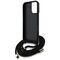 Guess 4G Big Logo Cord Stap Crossbody Case for iPhone 16 Black | Techbox