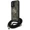 Guess 4G Big Logo Cord Stap Crossbody Case for iPhone 16 Plus Brown | Techbox
