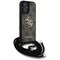 Guess 4G Big Logo Cord Stap Crossbody Case for iPhone 16 Plus Brown | Techbox