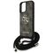 Guess 4G Big Logo Cord Stap Crossbody Case for iPhone 16 Plus Brown | Techbox